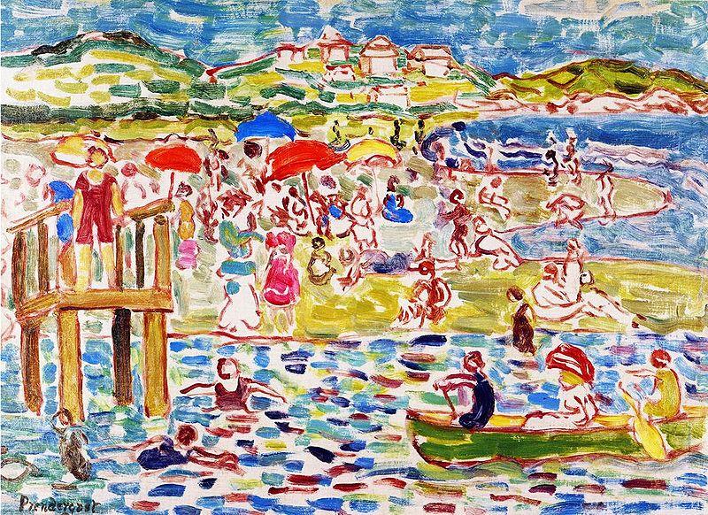 Maurice Prendergast Bathers oil painting picture